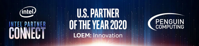intel-2020-partner-of-the-year-award-penguin-computing-banner